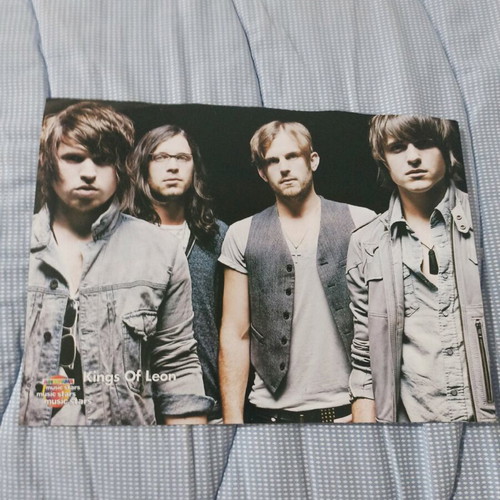 Afisorama poster Noisette and Kings of Leon used with edge tear