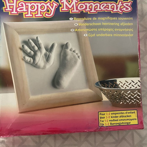 Happy Moments baby hand and foot print kit