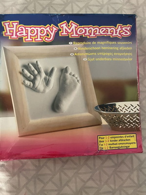 Happy Moments baby hand and foot print kit