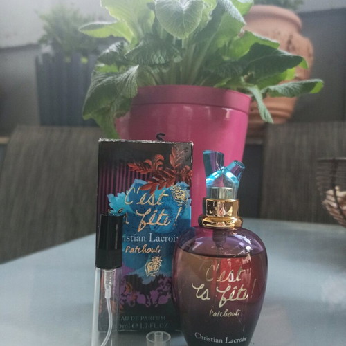 C'est la Fete Patchouli Christian Lacroix perfume 5ml like new