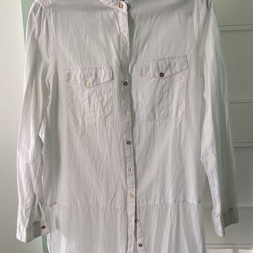 Long women's shirt River Island new, white, size L