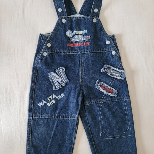 Denim sundress + t-shirt as a gift