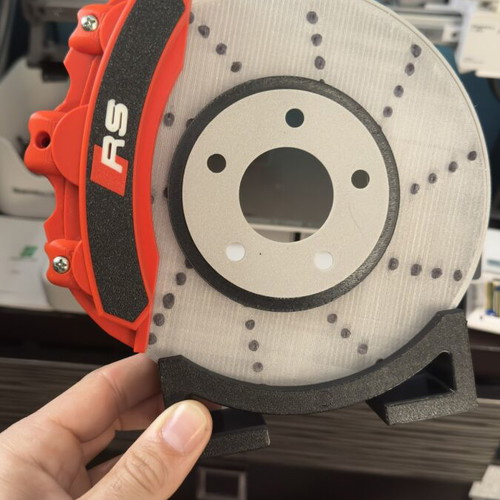 BrakeGlow 3D Illuminated Car Brake Disc with LED Lighting new