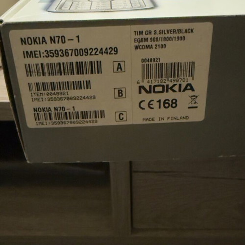 Nokia N70 new, silver