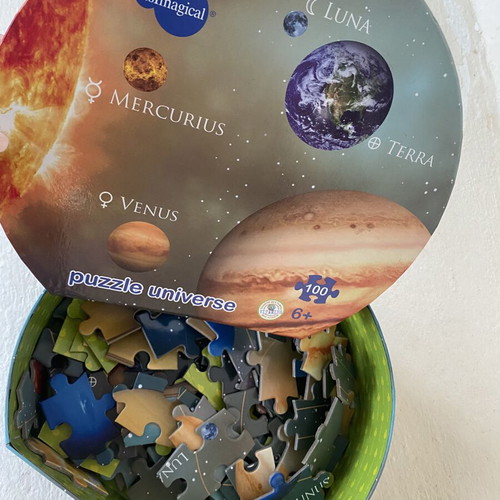 Puzzle 100 pieces with planets from Imaginarium store new