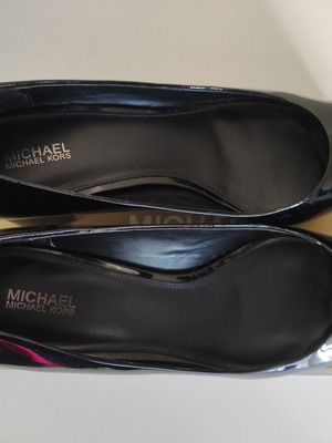Michael Kors leather pumps like new, black, size 41