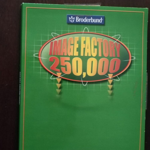 Broderbund Image Factory 250000 graphics pack, 15 CDs