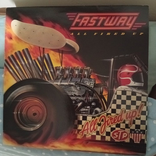 Fastway All Fired Up vinyl record like new, rock