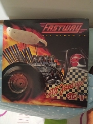 Fastway All Fired Up vinyl record like new, rock