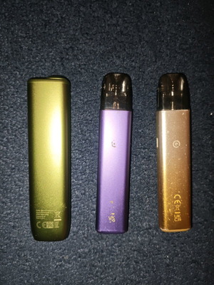 Συσκευή iQOS Iluma i One Leaf Green και 2 συσκευές Geek Vape Sonder Q2 Pod Kit 3ml μεταχειρισμένες