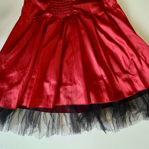 Myriam Petrou red evening dress medium like new