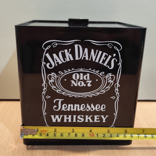 Jack Daniel's Tennessee Whiskey promotional plastic ice bucket used