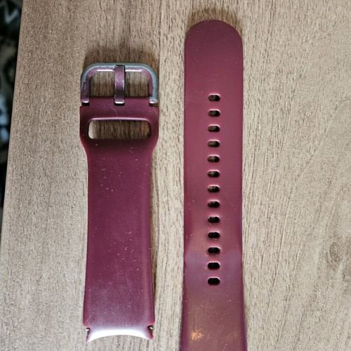 Samsung Smartwatch 5 strap used, 20mm, burgundy, size s/m
