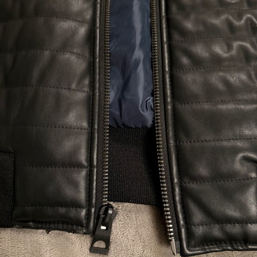 Guess leatherette jacket used for men