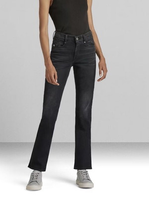 G-Star RAW Noxer High Straight Jeans new women's black