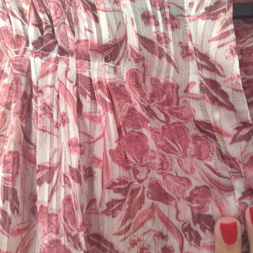 Pink Woman women's shirt like new, pink multicolor, size M