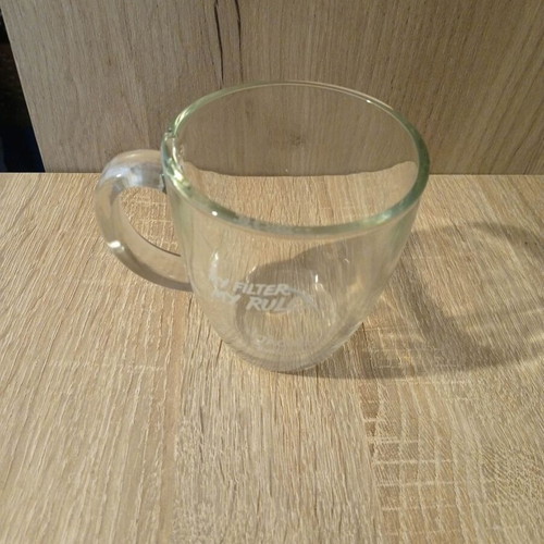Jacobs glass cup like new for coffee and beverages