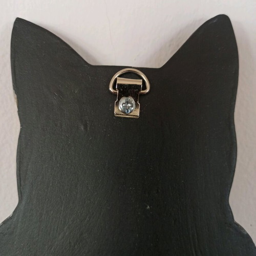 Cat Wooden Frame 26 cm, new, hanging