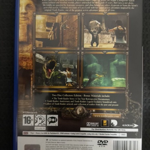 Lara Croft Tomb Raider Anniversary Collector’s Edition PS2 like new