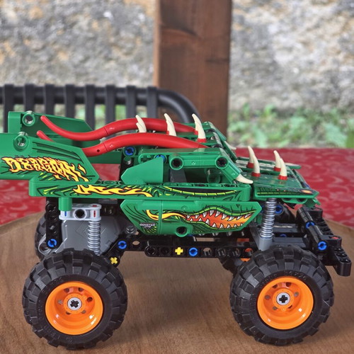 LEGO Technic Monster Jam Dragon 42149 used, 217 pieces