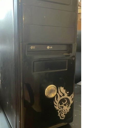 Desktop computer used with Windows 10 and SSD drive for office work