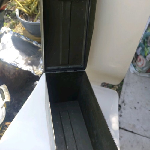 Army bag used, heavy, 30x15x20 cm