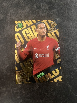 Panini Top Class Van Dijk Holo Giants Card like new