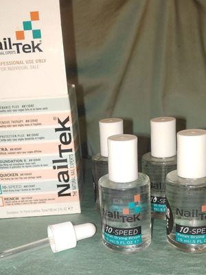 Nail Tek 10 Speed Polish Drying Drops καινούργιο, πακέτο 4 τεμαχίων