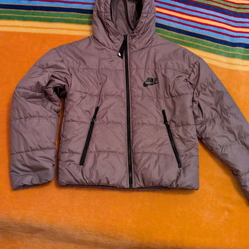 Nike Teen Jacket XS Like New Olive Grey Therma-FIT