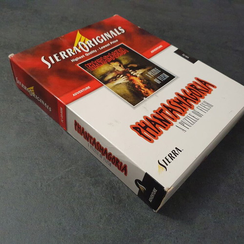 Phantasmagoria A puzzle of flesh PC game used, Big Box 1996