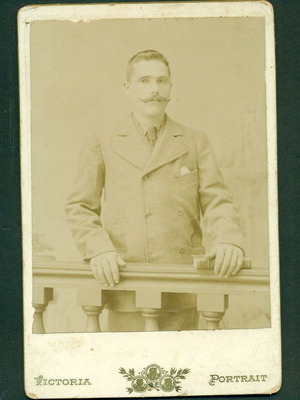 Φωτογραφία Ελληνισμός Σμύρνη Πορτραίτο μεταχειρισμένη σε χαρτόνι