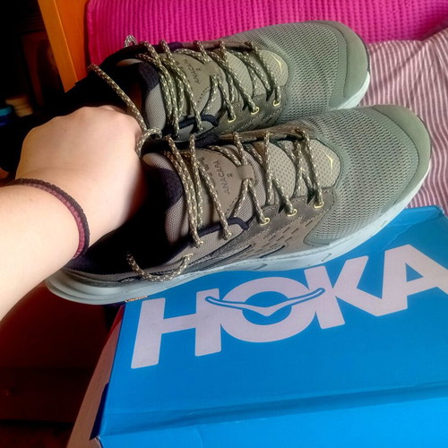 Hoka M Anacapa 2 Low GTX new, athletic shoes, gray, size 47