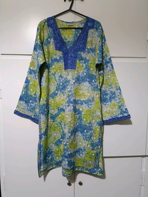 Taftani summer dress like new, multicolored