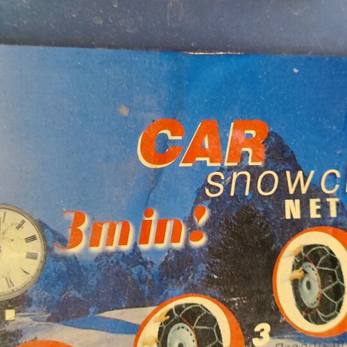 Snow chains No60 used, sizes 185/70/13, 175/70/14, 185/65/14, 185/55/15