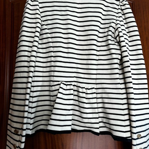 Jacket new, white and blue, size S 36 8