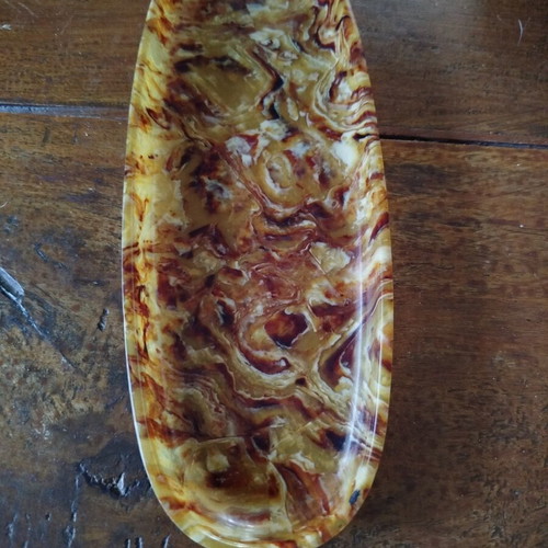 Bakelite Art Deco tray from the 30s like new