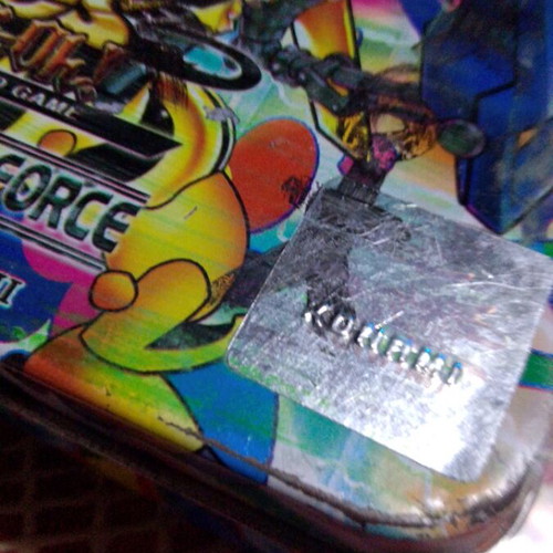 Yu-Gi-Oh! Absolute Powerforce Metal Storage Tin like new