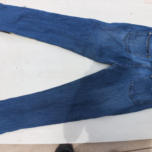 Jeans used, size EU46, blue skinny/straight fit