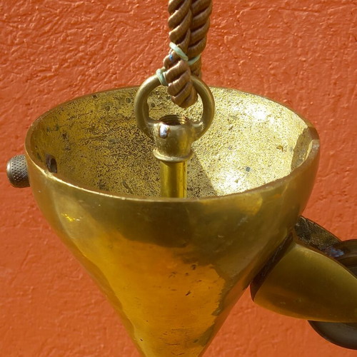 Brass weight with pulley used