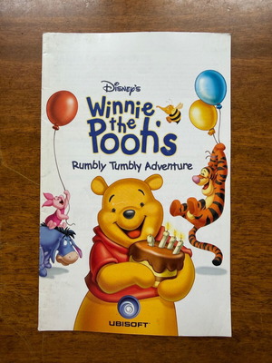 Manual Winnie the Pooh’s Rumbly Tumbly Adventure για PS2 μεταχειρισμένο