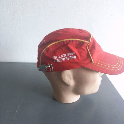 Ferrari Scuderia Alonso Polo Cap like new, red, size L