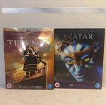 James Cameron Avatar and Titanic Combo Blu Ray 3d like new