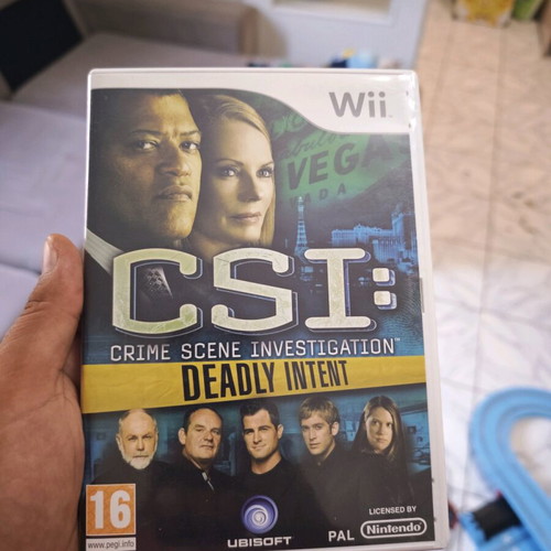CSI Deadly Intent Nintendo Wii game like new
