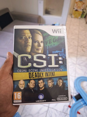 CSI Deadly Intent Nintendo Wii game like new