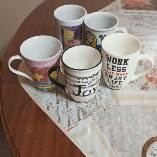 Cup rack for cabinet used