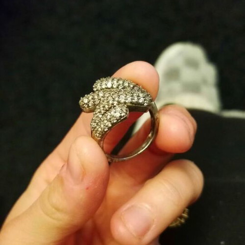 Silver ring used