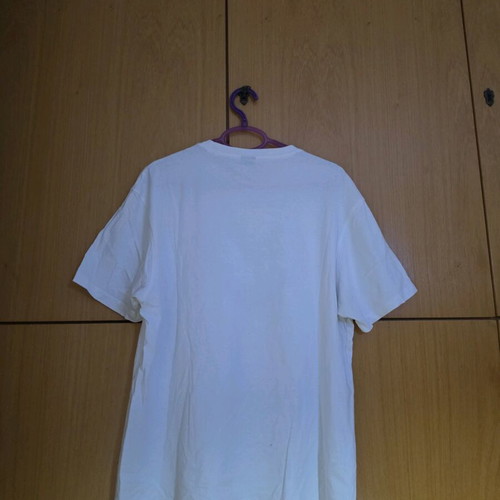 Bershka men's white t-shirt like new, size M