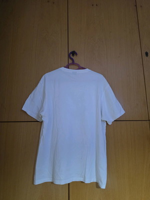Bershka men's white t-shirt like new, size M