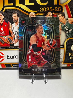 2025-26 Panini Select Euroleague Andreas Obst Camo card new