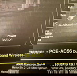  Modem Asus DSL-AC55U Wireless Router 3G / 4G Gigabit Ethernet